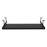 Alera® Alera Valencia Series Underdesk Keyboard/Mouse Shelf, 28w x 12d, Black (ALEVA312812BK) Each