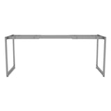 Alera® Alera Open Office Desk Series Adjustable O-Leg Desk Base, 47.25 to 70.78w x 23.63d x 28.5h, Silver (ALELSTB24GR) Each