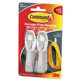 Command™ Cable Bundler, White, 2/Pack (MMM17304ES) 1 Set