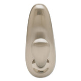 Command™ Adhesive Mount Metal Hook, Medium, Brushed Nickel Finish, 3 lb Capacity, 1 Hook and 2 Strips (MMMFC12BNES) Each