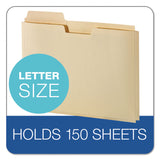 Pendaflex® File Folder Pocket, 0.75" Expansion, Letter Size, Manila, 10/Pack (PFXFP153L10) 1 Pack of 10