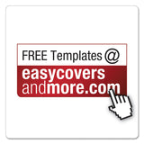 Cardinal® FreeStand Easy Open Locking Slant-D Ring Binder, 3 Rings, 2" Capacity, 11 x 8.5, White (CRD43120) Each