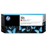 HP HP 745, (F9K06A) Chromatic Red Original Ink Cartridge (HEWF9K06A) Each