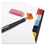 Avery® Write and Erase Big Tab Paper Dividers, 8-Tab, 11 x 8.5, White, Assorted Tabs,1 Set (AVE23079) Set of 8