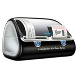 DYMO® LabelWriter 450 Twin Turbo Label Printer, 71 Labels/min Print Speed, 5.5 x 8.4 x 7.4 (DYM1752266) Each