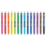 Papermate® InkJoy Gel Pen, Retractable, Medium 0.7 mm, Assorted Ink and Barrel Colors, 14/Pack (PAP1959302) Pack of 14