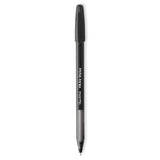 Paper Mate® InkJoy 100 Ballpoint Pen/Stylus, Stick, Medium 1 mm, Black Ink, Black Barrel, Dozen (PAP1951348) 1 Dozen