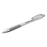 Paper Mate® InkJoy 700 RT Ballpoint Pen, Retractable, Medium 1 mm, Blue Ink, White/Gray Barrel, Dozen (PAP1951346) 1 Dozen