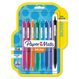 Paper Mate® InkJoy 300 RT Ballpoint Pen Retractable, Medium 1 mm, Assorted Ink and Barrel Colors, 8/Pack (PAP1945921) Pack of 8
