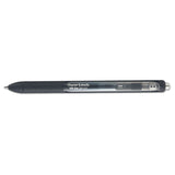 Paper Mate® InkJoy Gel Pen, Retractable, Fine 0.5 mm, Black Ink, Black Barrel, Dozen (PAP1951720) 1 Dozen