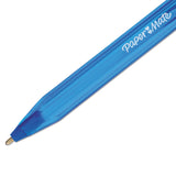 Paper Mate® InkJoy 100 Ballpoint Pen, Stick, Medium 1 mm, Blue Ink, Translucent Blue Barrel, Dozen (PAP1951256) 1 Dozen