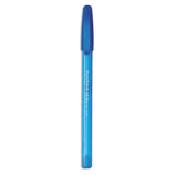 Paper Mate® InkJoy 100 Ballpoint Pen, Stick, Medium 1 mm, Blue Ink, Translucent Blue Barrel, Dozen (PAP1951256) 1 Dozen