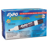 EXPO® Low-Odor Dry-Erase Marker, Broad Chisel Tip, Black, Dozen (SAN80001) 1 Dozen