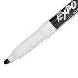 EXPO® Low-Odor Dry-Erase Marker, Fine Bullet Tip, Black, Dozen (SAN86001) 1 Dozen