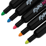 EXPO® Neon Windows Dry Erase Marker, Broad Bullet Tip, Assorted Colors, 5/Pack (SAN1752226) Pack of 5
