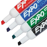 EXPO® Whiteboard Caddy Set, Broad Chisel Tip, Assorted Colors, 4/Set (SAN1785294) Each