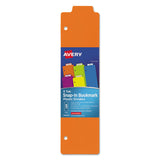 Avery® Tabbed Snap-In Bookmark Plastic Dividers, 5-Tab, 11.5 x 3, Assorted, 1 Set (AVE24908) Each