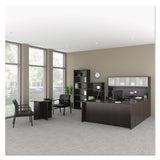 Alera® Alera Valencia Round Conference Table with Legs, 42" Diameter x 29.5h, Espresso (ALEVA7142ES) Each