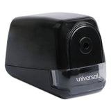 Universal® Electric Pencil Sharpener, AC-Powered, 3.13 x 5.75 x 4, Black (UNV30010) Each