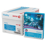 xerox™ Vitality Multipurpose Print Paper, 92 Bright, 20 lb Bond Weight, 8.5 x 11, White, 500 Sheets/Ream, 10 Reams/Carton (XER3R02047) Case of 5000