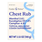 Foster & Thrive™ Chest Rub 4.8% - 1.2% - 2.6% Strength Ointment 3.5 oz. (1235084_EA) 1/EA