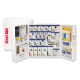 First Aid Only™ ANSI 2015 SmartCompliance General Business First Aid Station, 50 People, 202 Pieces, Plastic Case (FAO90580021) 1 Kit