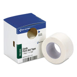 First Aid Only™ First Aid Tape, Acrylic/Cloth, 1" x 5 yds, White (FAOFAE6040) Each