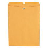 Universal® Kraft Clasp Envelope, #110, Square Flap, Clasp/Gummed Closure, 12 x 15.5, Brown Kraft, 100/Box (UNV35270) Case of 100