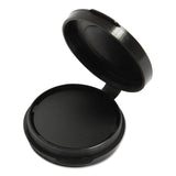 SICURIX® Fingerprint Ink Pad, 1.5" Diameter, Black (BAU38010) Each