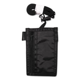 SICURIX® Sicurix ID Neck Pouch, Vertical, 3 x 4 3/4, Black (BAU55120) Each