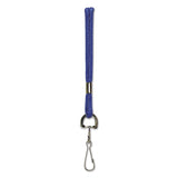 SICURIX® Rope Lanyard, Metal Hook Fastener, 36" Long, Nylon, Blue (BAU68903) Each