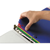 Smead™ Poly Snap-In Two-Pocket Folder, 50-Sheet Capacity, 11 x 8.5, Assorted, 10/Pack (SMD87939) Pack of 10
