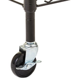 Alera® Wire Shelving Garment Rack, 40 Garments, 48w x 18d x 75h, Black (ALEGR364818BL) Each