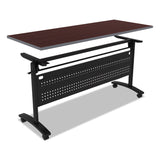 Alera® Alera Valencia Flip Training Table Base, Modesty Panel, 57.88w x 19.75d x 28.5h, Black (ALEVA737260BK) 1 Kit