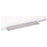 MasterVision® Earth Silver Easy Clean Magnetic Dry Erase Boards, 72" x 48", White Surface, Satin Aluminum Frame (BVCCR1220790) Each