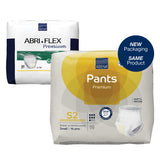 Abena® Premium Pants S2 Unisex Adult Absorbent Underwear Pull On with Tear Away Seams Small Disposable Heavy Absorbency (1218227_CS) 96/CS
