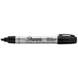 Sharpie® Durable Metal Barrel Permanent Marker, Broad Chisel Tip, Black (SAN1794224) 1 Dozen