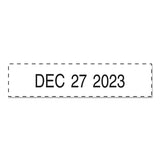 Trodat® Printy Economy Date Stamp, Self-Inking, 1.63" x 0.38", Black (USSE4820)