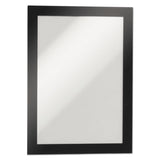 Durable® DURAFRAME Sign Holder, 5.5 x 8.5, Black Frame, 2/Pack (DBL491301) Pack of 2