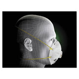 3M™ Particulate Respirator 8210V, N95, Cool Flow Valve, Standard Size, 10/Box (MMM8210V) Box of 10