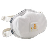 3M™ Particulate Respirator 8233, N100, Standard Size, 20/Carton (MMM8233CT) Case of 20