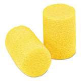 3M™ E-A-R Classic Earplugs, Pillow Paks, Cordless, PVC Foam, Yellow, 200 Pairs/Box (MMM3101001) Box of 200