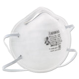 3M™ N95 Particle Respirator 8200 Mask, Standard Size, 20/Box (MMM8200) Box of 20