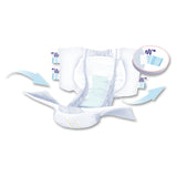 Seni® Super Unisex Adult Incontinence Brief X-Small Disposable Heavy Absorbency (1163833_CS) 75/CS