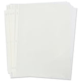Universal® Top-Load Poly Sheet Protectors, Nonglare, Economy, Letter, 200/Box (UNV21127) Box of 20