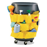 Rubbermaid® Commercial Brute Caddy Bag, 12 Compartments, Yellow (RCP264200YW) Each