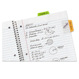 Avery® Ultra Tabs Repositionable Tabs, Standard: 2" x 1.5", 1/5-Cut, Assorted Neon Colors, 24/Pack (AVE74753) Pack of 24
