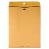 Quality Park™ Park Ridge Kraft Clasp Envelope, #97, Square Flap, Clasp/Gummed Closure, 10 x 13, Brown Kraft, 100/Box (QUA43097) Box of 100