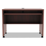 Alera® Alera Valencia Series Mobile Workstation Desk, 41.38" x 23.63" x 30", Medium Cherry (ALEVA204224MC) Each