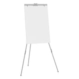 Quartet® Aluminum Heavy-Duty Display Easel, 38" to 66" High, Aluminum, Silver (QRT55E) Each
